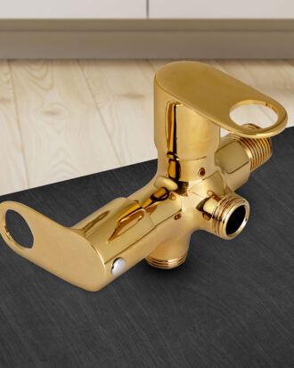 2-IN-1 Angle Valve With Wall Flange