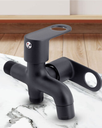 2 in 1 Bib Tap with Wall Flange