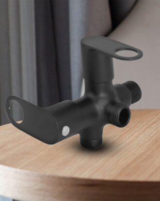 2-IN-1 Angle Valve With Wall Flange