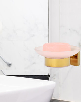 Glass Soap Dish Square